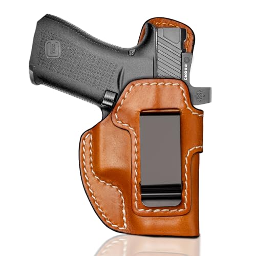 Glock 43X Leather Holster